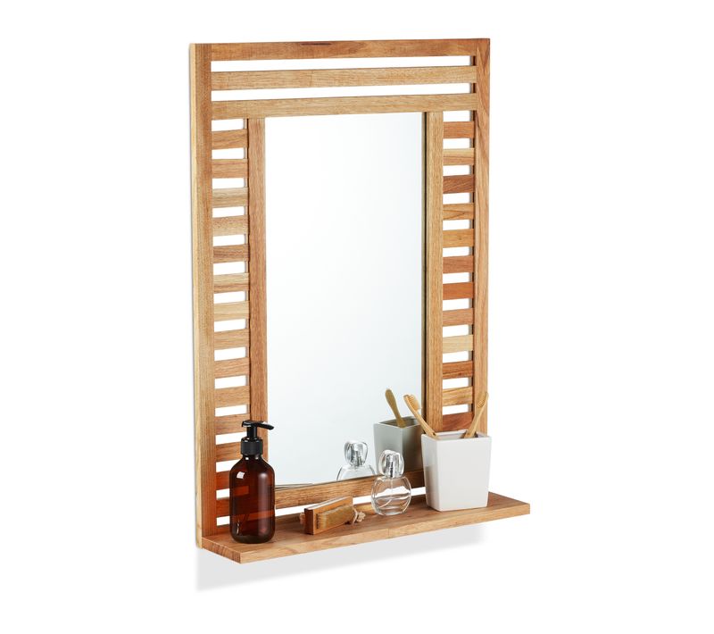 Miroir Mural Avec Rangement 50x12x70 Cm