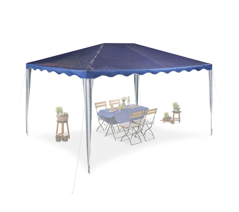 Tonnelle Bleu Foncé De 3x4 M