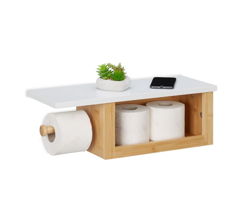 Porte-papier Toilette Support Bambou