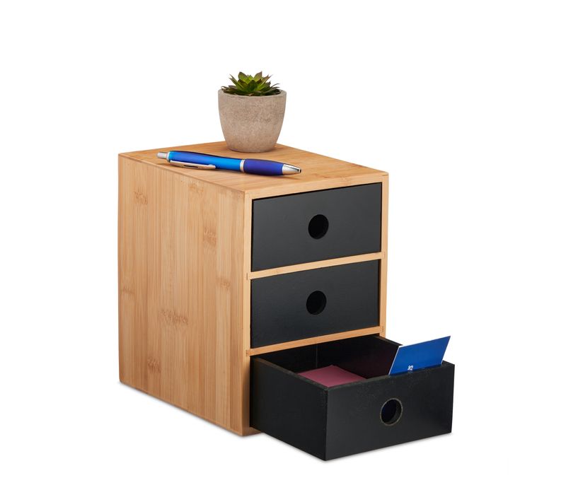 Organiseur De Bureau Avec 3 Tiroirs