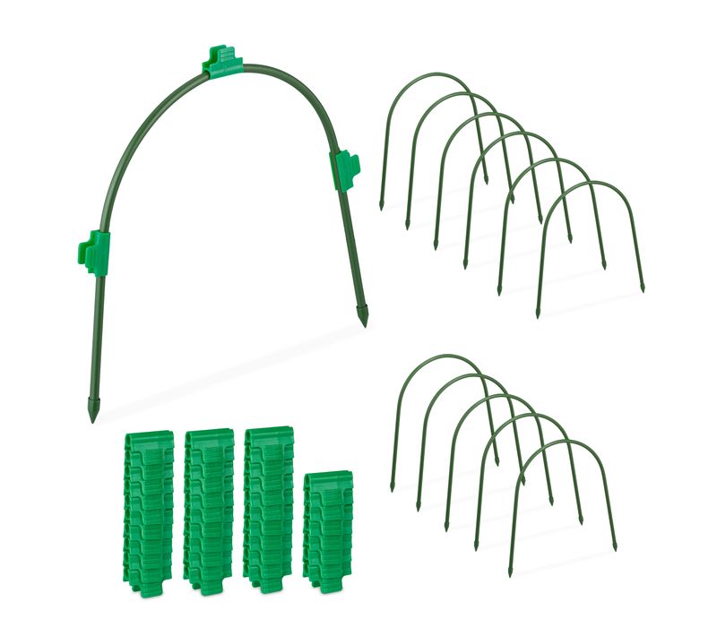 12 Arceaux Pour Serre Tunnel Avec Pinces
