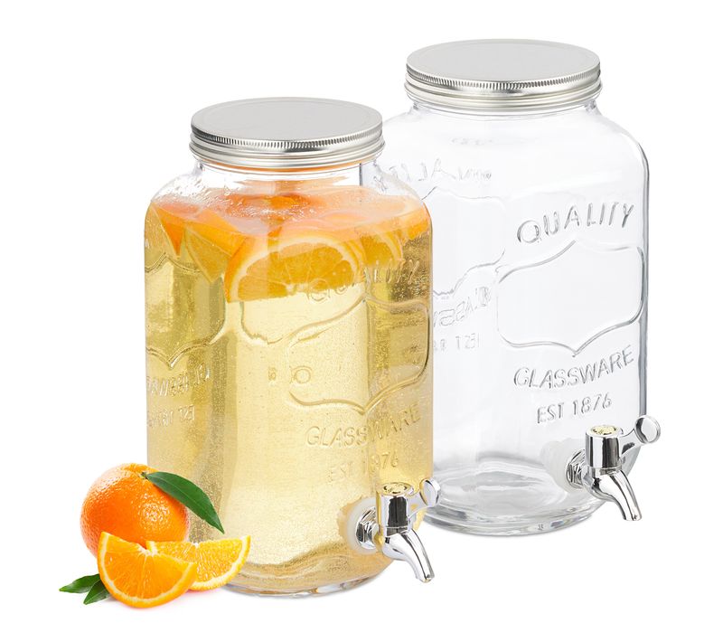 Lot De 2x Distributeurs De Boisson
