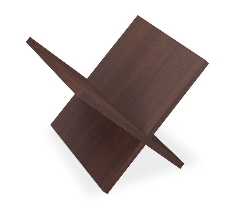 Porte-revues En Bois Design X