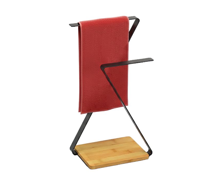 Porte-serviettes 2 Bras Plan De Travail
