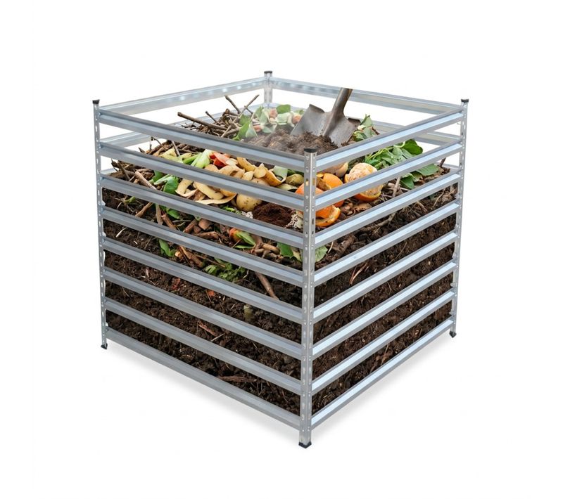 Composteur Métal Pour Jardin