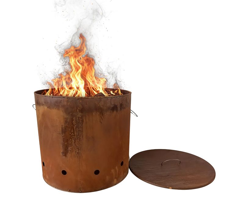 Brasero Acier Corten