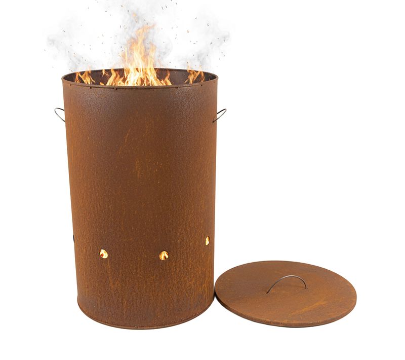 Brasero Acier Corten