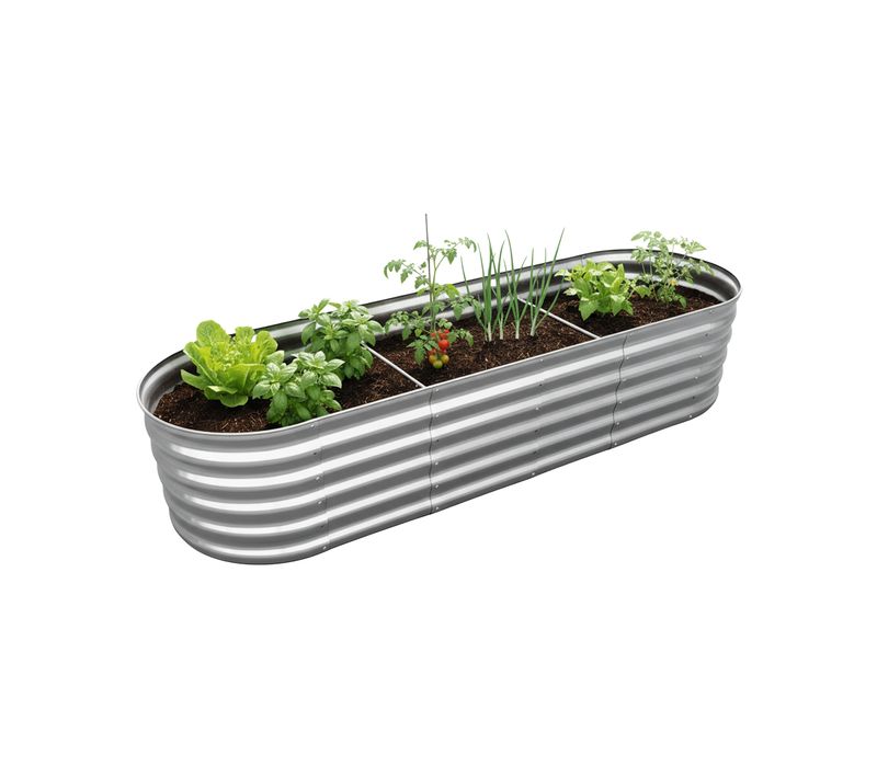 Jardinière Métallique Demi-circulaire