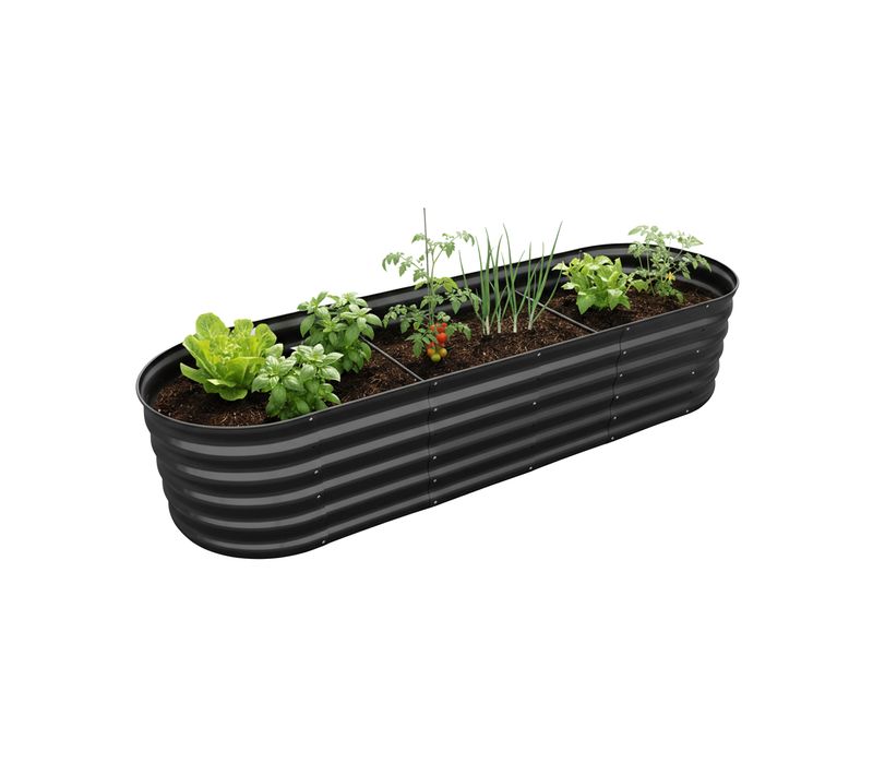 Jardinière Métallique Demi-circulaire