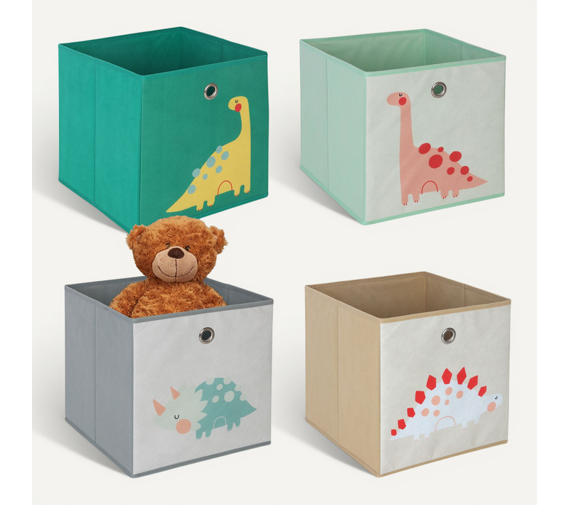 Caisses De Rangement Enfant Lot De 4