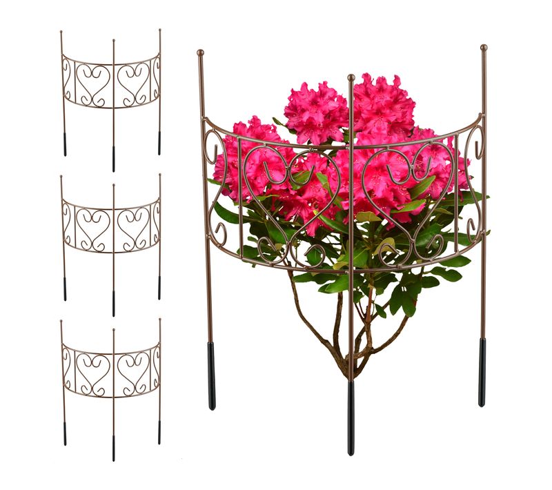 Tuteur Demi-cercle Marron