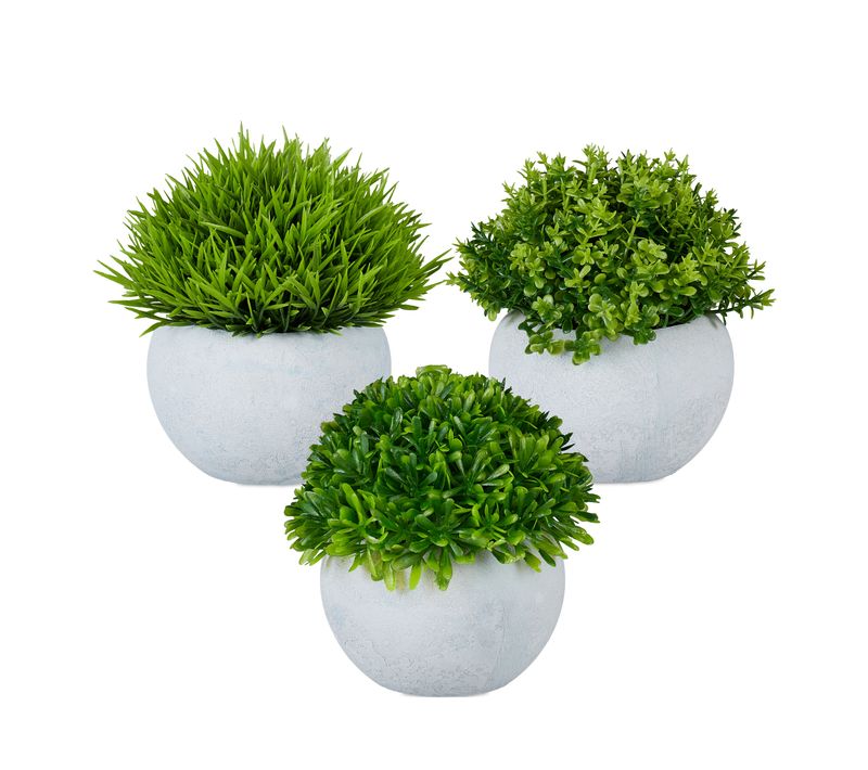 Lot De 3 Plantes Artificielles