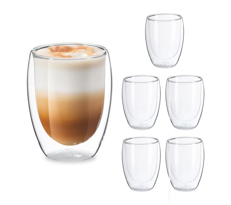 Lot De Tasses à Latte Macchiato
