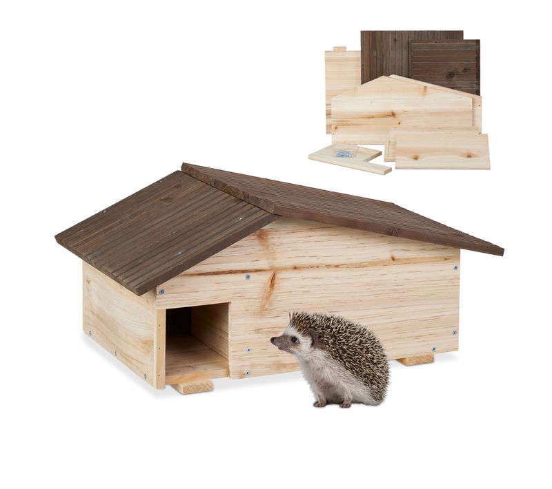 Abri Avec Sol Pour Hérisson