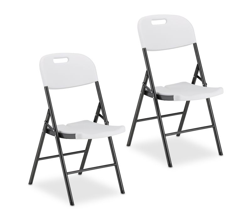 Chaise De Jardin Pliante En Lot De 2