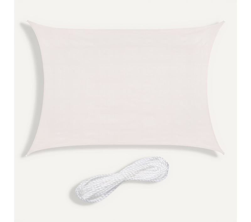 Voile D'ombrage Rectangulaire En Pe-hd