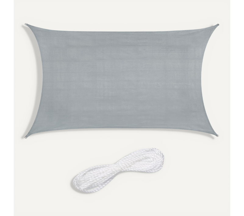 Voile D'ombrage Rectangulaire En Pe-hd