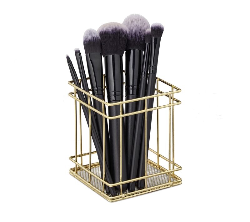 Pot à Pinceau De Maquillage Carré