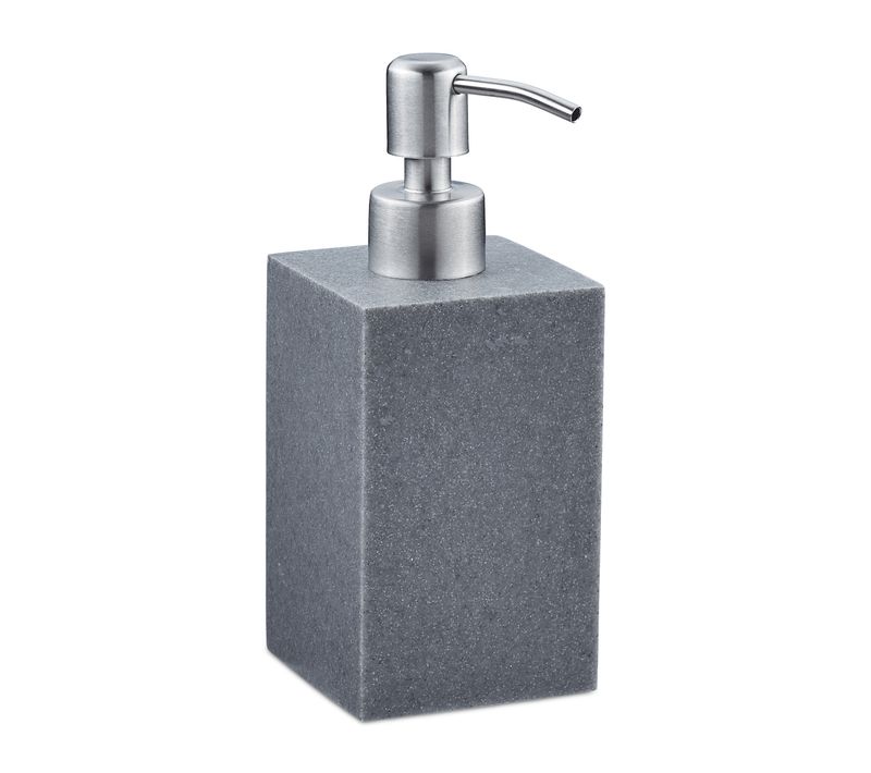 Porte-savon Liquide Pompe En Inox Carré