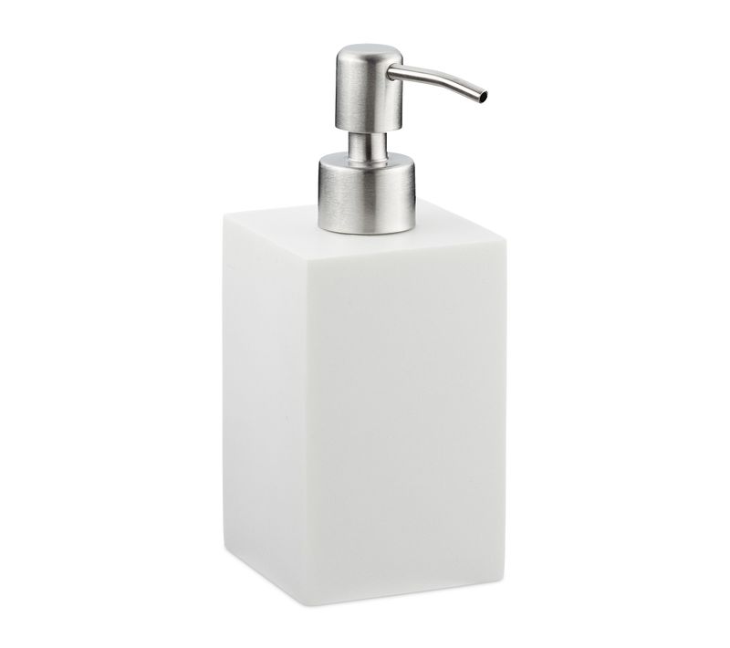 Porte-savon Liquide Pompe En Inox Carré