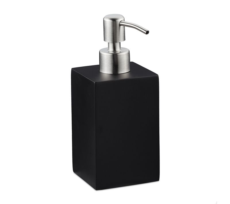 Porte-savon Liquide Pompe En Inox Carré