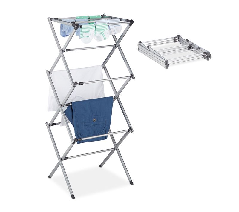 Séchoir à Linge Pliable Et Extensible