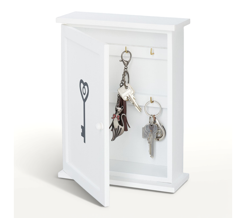 Boîte à Clefs En Bois Avec Motifs
