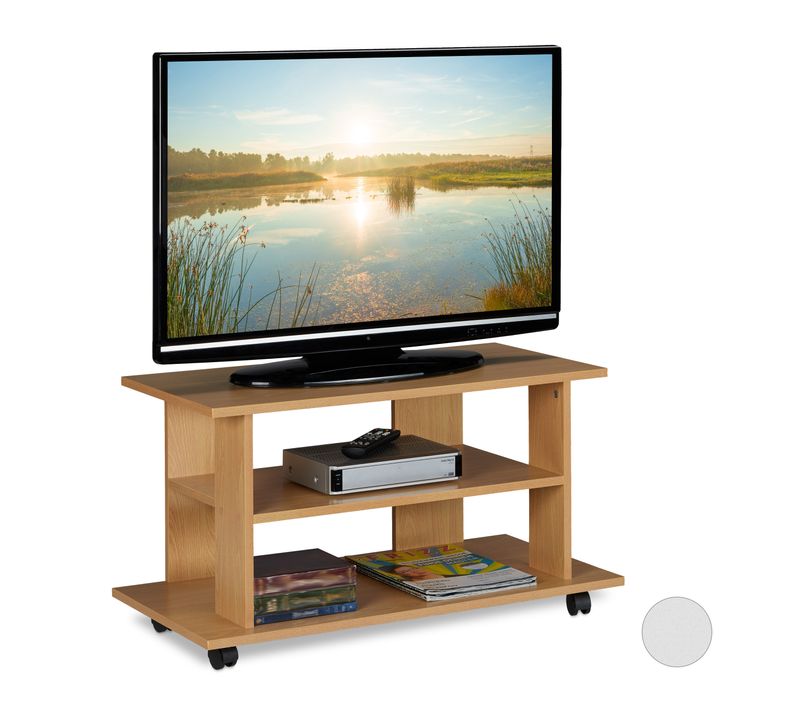 Meuble TV Sur Roulettes