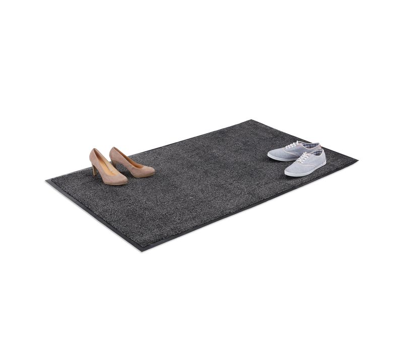 Paillasson Gris Chiné Tapis Entrée