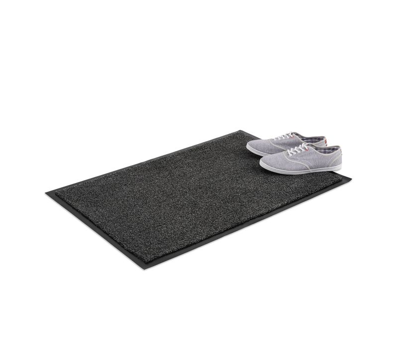 Paillasson Gris Chiné Tapis Entrée
