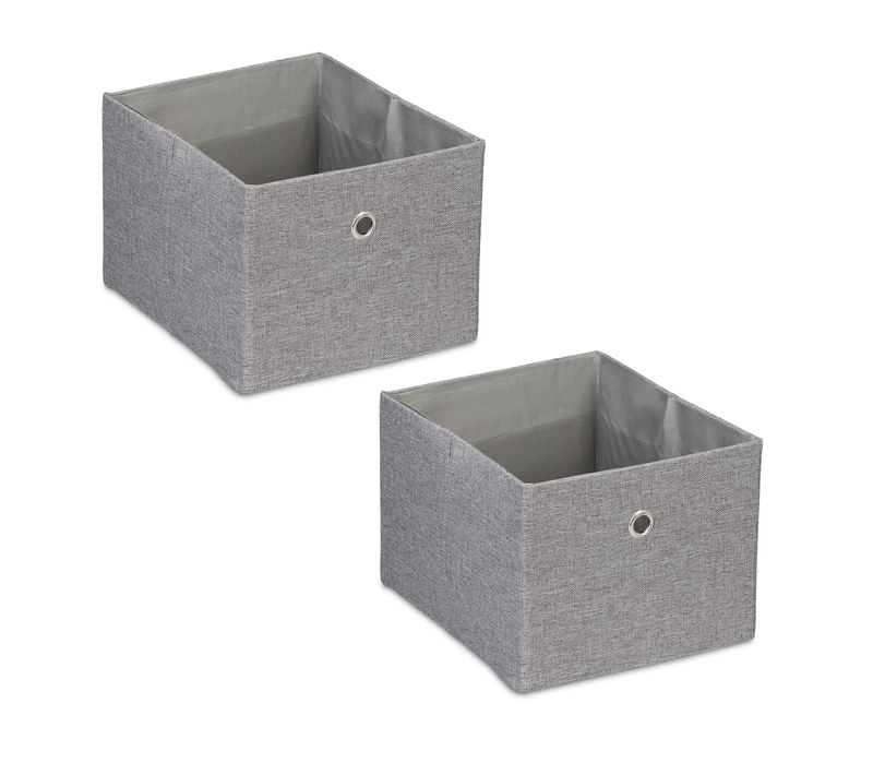 Lot De 2 Boites De Rangement