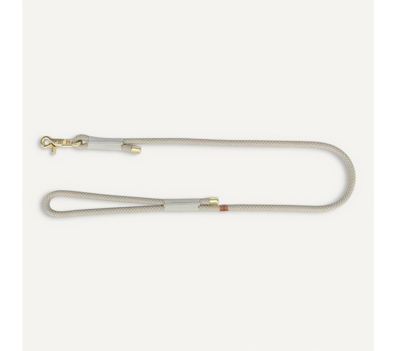 Laisse Trixie Soft Rope - S–xl: 1m - Ø 10 Mm - Gris Et Gris Clair