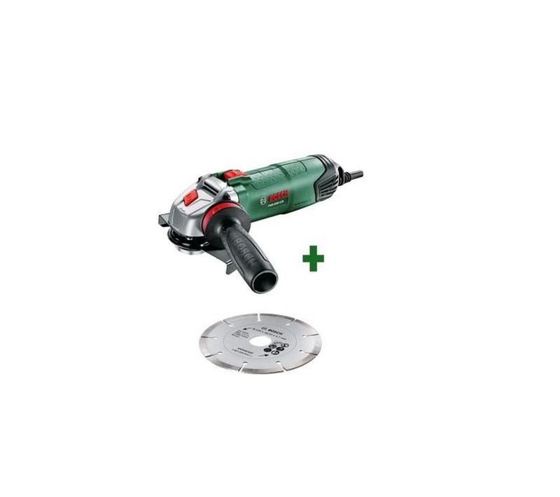 Meuleuse D’angle Filaire Compacte 850 W, Disque 125 Mm