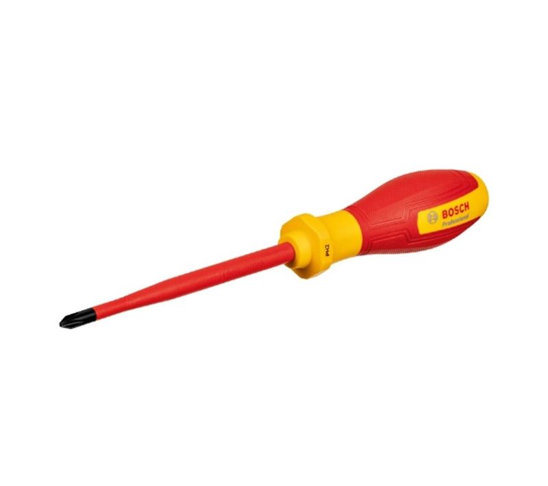 Tournevis Isolé Ph2 X 125 Mm Vde, Manche Ergonomique Antidérapant