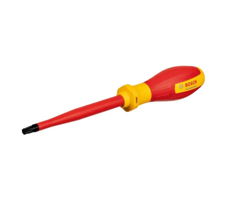 Tournevis Isolé Vde Torx Tx40 X 125 Mm, Manche Antidérapant