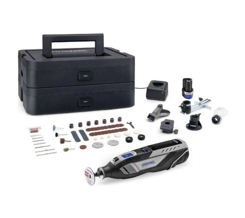 Outil Rotatif Sans‑fil 12v Brushless – 5 000–30 000 Tr/min, 65 Accessoires, 2ah