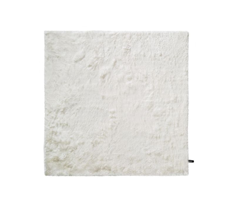 Tapis à Poils Longs Whisper Blanc 200x200 Cm