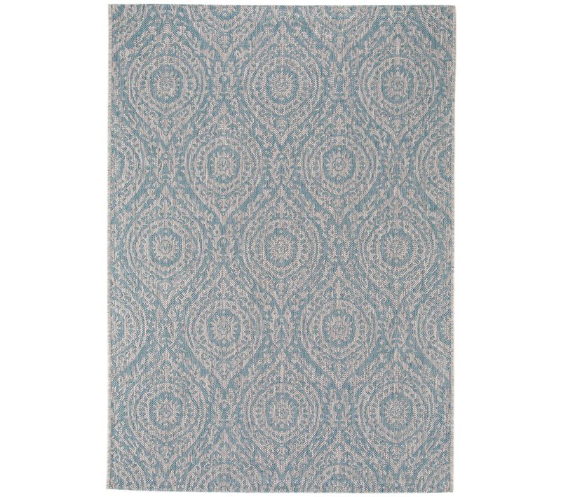 Tapis D'extérieur Et Intérieur Cleo Beige/turquoise 160x230 Cm