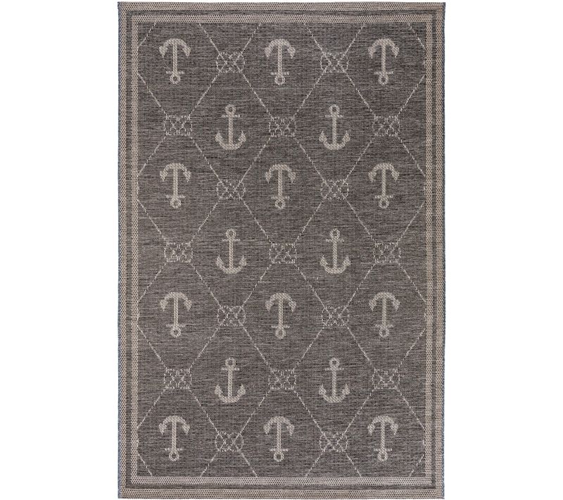 Tapis D'extérieur Et Intérieur River Bleu 133x190 Cm