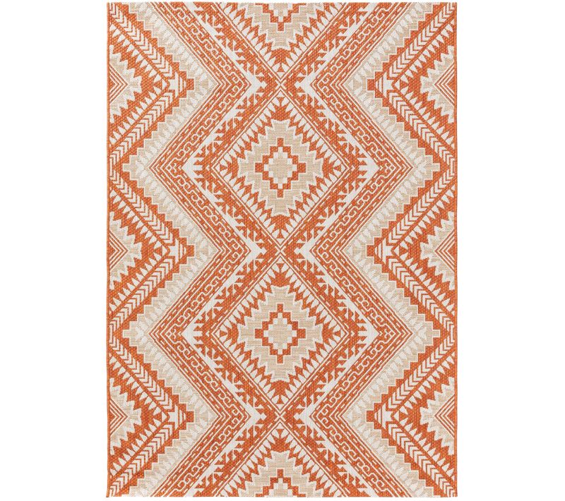 Tapis D'extérieur Et Intérieur Cleo Orange 2 300x400 Cm