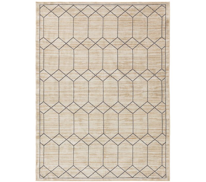 Tapis Daisy Crème 100x150 Cm