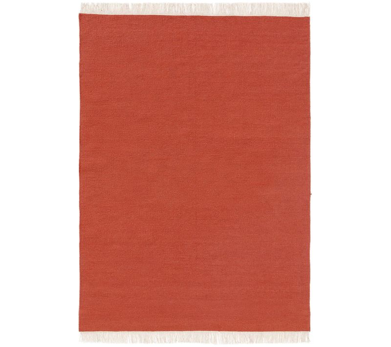 Tapis De Laine Liv Orange 140x200 Cm