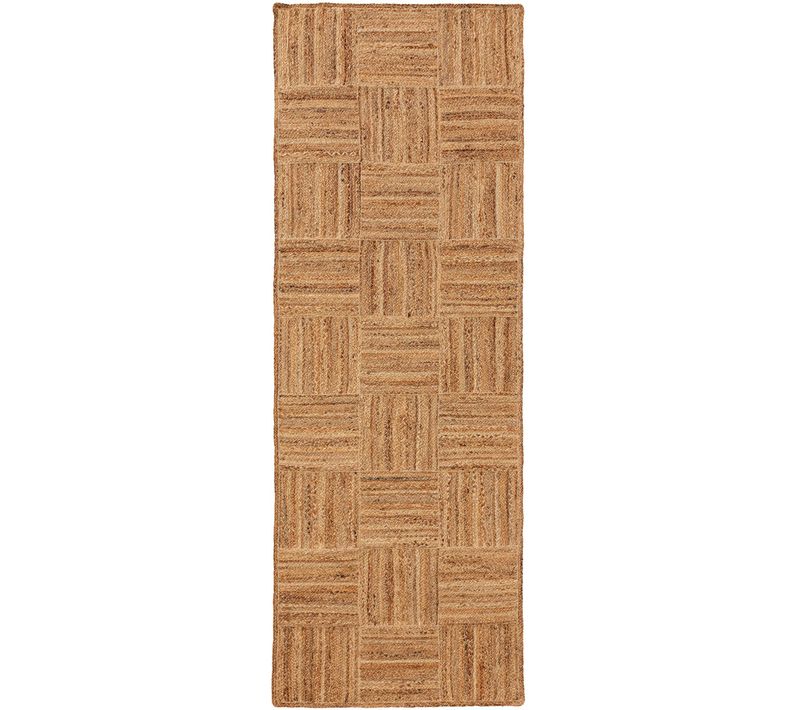 Tapis De Jute Jutta Marron Clair 70x200 Cm