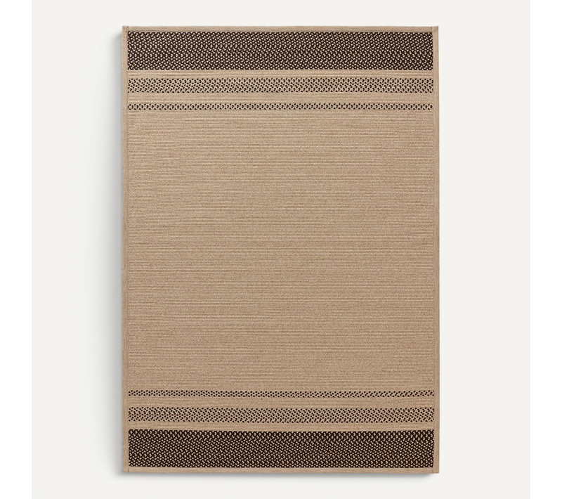 Tapis D'extérieur Et Intérieur Nandi Marron 200x300 Cm