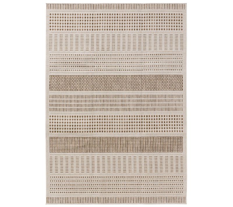 Tapis D'extérieur Et Intérieur Kaleo Crème/beige 80x150 Cm