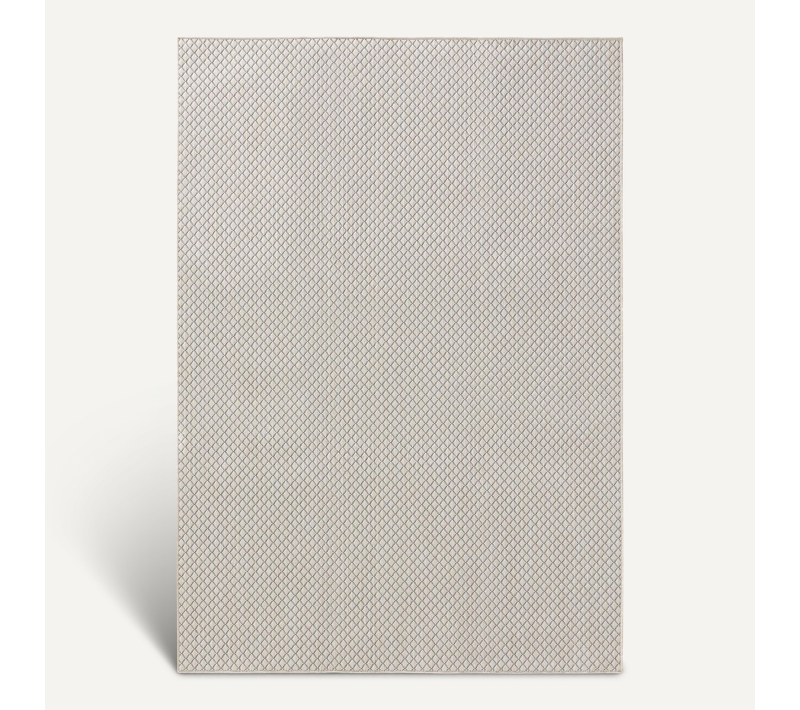Tapis D'extérieur Et Intérieur Lou Blanc 240x350 Cm