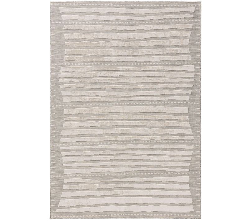 Tapis D'extérieur Et Intérieur Flora Beige 320x420 Cm