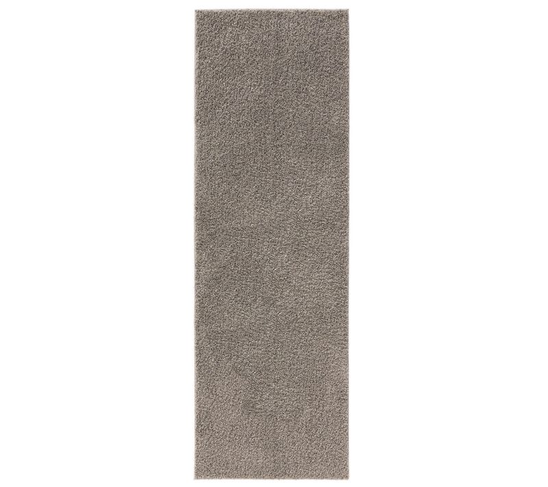 Tapis à Poils Longs Soho Gris Clair 70x200 Cm