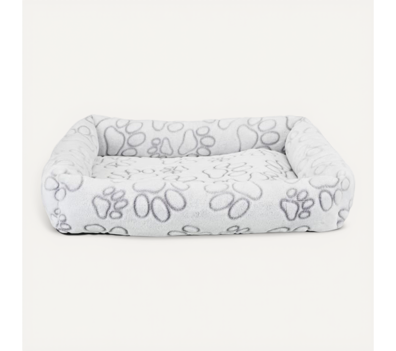 Lit Nando 75x65 Cm Gris Clair Pour Chien - Tri37846