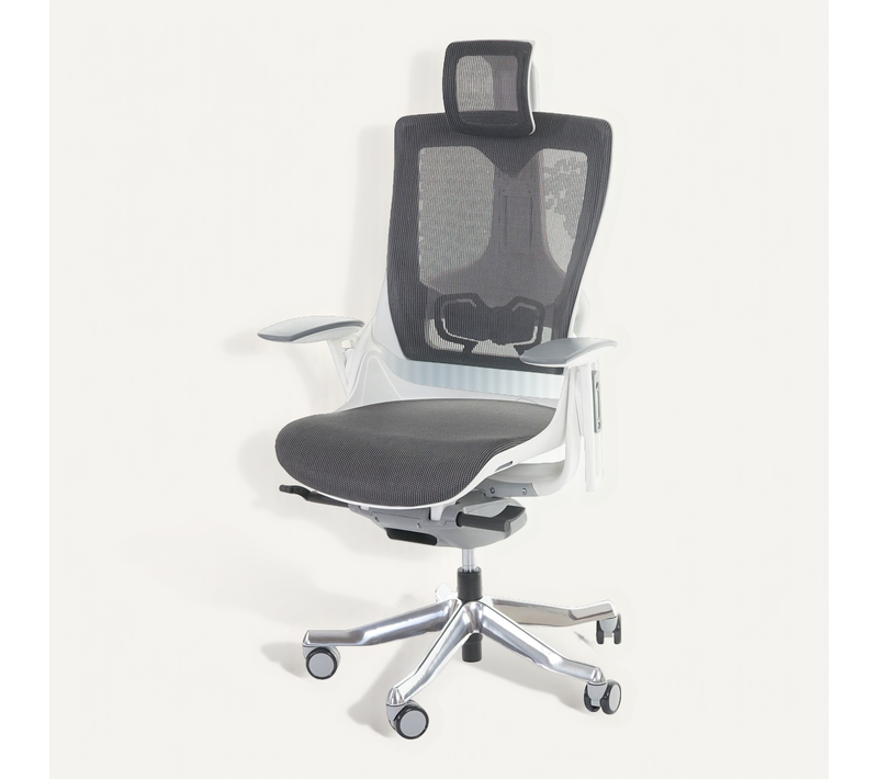 Fauteuil De Bureau Merryfair Wau 2 Blanc Noir